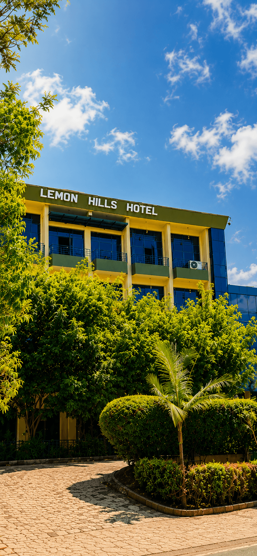 Lemon Hills Hotel, set among gardens on the hill